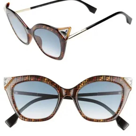Fendi | Accessories | New Fendi 58mm Gradient Cat Eye  display picture 3